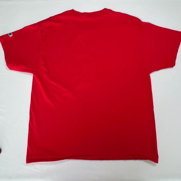 Tom Brady‎ Tampa Bay Buccaneers Champion XL T-Shirt Face Graphic Print Red - Picture 4 of 8